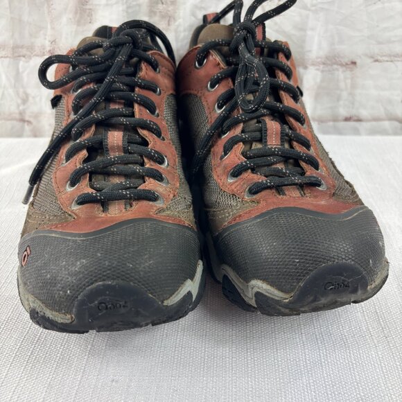 Oboz Men's 8 Firebrand II Low B-Dry Athletic Hiking Waterproof Shoes - Picture 5 of 13